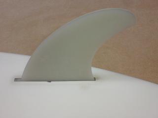 フィンを押し込む