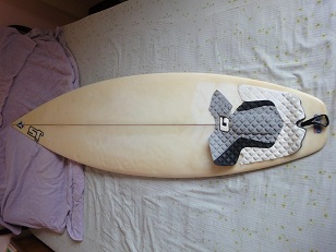 一番お気に入りのサーフボードです