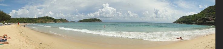 プーケットの南に位置するナイハンビーチ