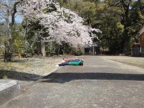 ルービーの後は、爆睡？？？