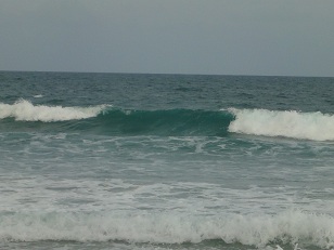2011年6月10日のカタビーチの波