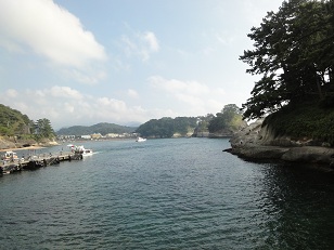 堂ヶ島の景色