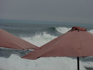 若干チューブを巻き気味のチャングービーチ