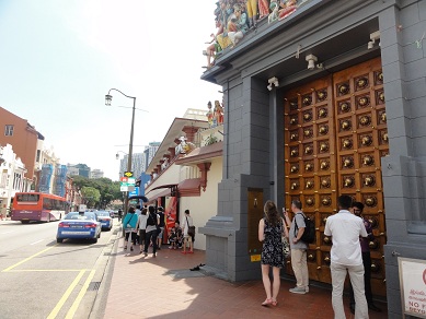 チャイナタウンらしさ満点の景観です