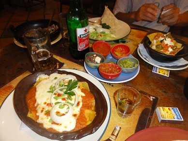 クタビーチの夕日