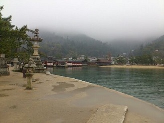 宮島の神殿