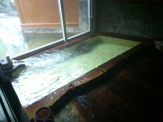 湯量が半端ない内牧温泉