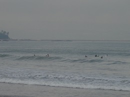 波が小さくて割れづらいハーフウェイ