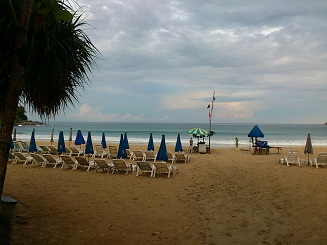 プーケットカタビーチの風景