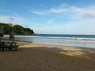 晴天のカタビーチ