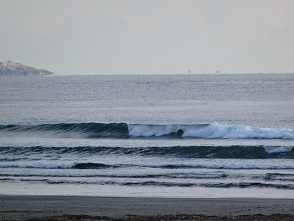 小倉ヶ浜波写真その２