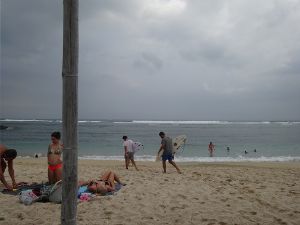 スランガンの波写真