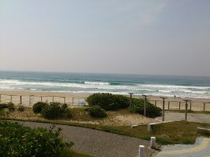 島根県の千畳サーフィンポイント