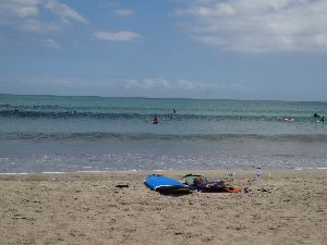 波の無いクタビーチ