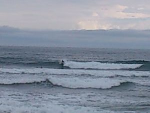 セット頭のいい波だ