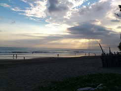 オベロイの夕日