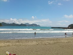 大分の波当津サーフィンポイント