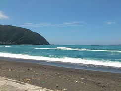 大分の元猿サーフィンポイント