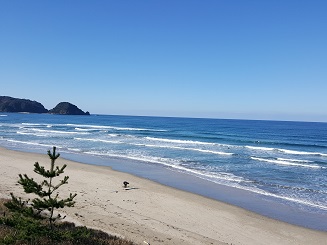 東浜の快晴