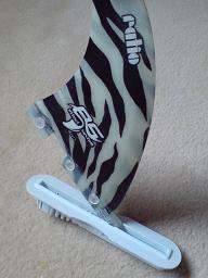 フィンの取り付け