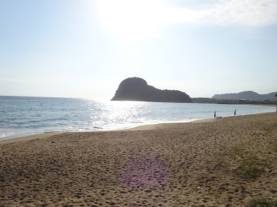 水の綺麗な加津佐サーフィンポイント