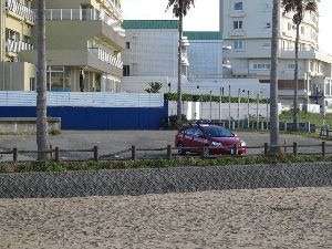 御宿漁港駐車場