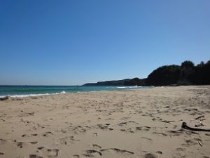 多々戸浜サーフィンポイントの右