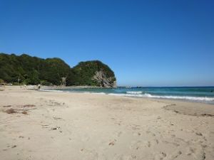 多々戸浜サーフィンポイントの左