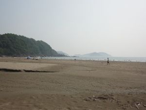 生見サーフィンポイントの右