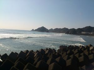 梅ヶ浜の反対側からの写真