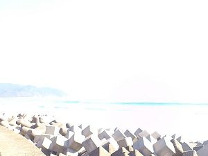 梅ヶ浜近くの丸山サーフィンポイント