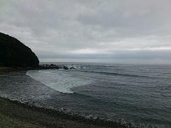 狩津サーフィンポイント全景