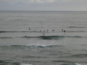 タルメな波の多い井出ヶ浜サーフィンポイント